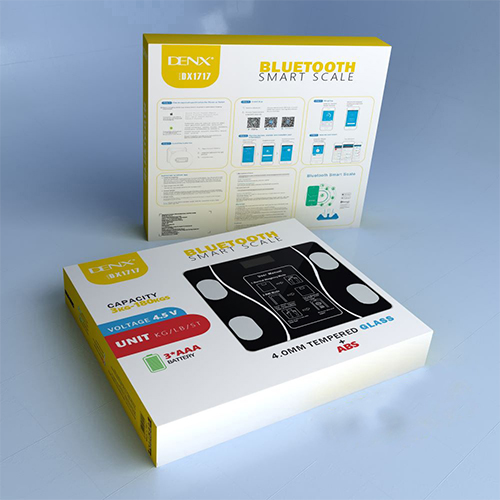 ميزان ذكي DENX DX1717 بتقنية البلوتوث لتحليل الجسم والدهون بدقة عالية - Image 5
