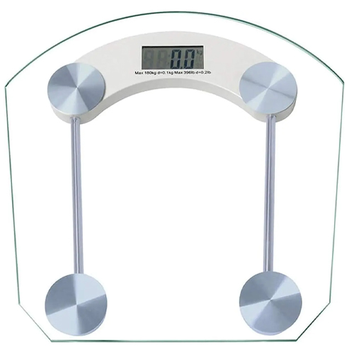 ميزان رقمي زجاجي بشاشة LCD من الزجاج المقسى لقياس الوزن . - Image 5