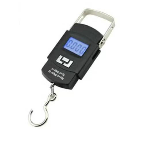 ميزان رقمي لوزن الحقائب باللون الاسود - Image 4