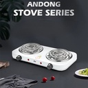 فرن كهربائي مسطح مزدوج PRIMO PLUS PR615 بقوة 2000 واط لون (أبيض) - Image 3