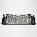 موقد غاز مزدوج DENX DX2802 بقوة 2200 واط × 2 للطهي في أي مكان - Image 2