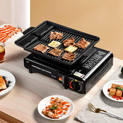 موقد غاز محمول DENX DX2806 بقدرة 2800 واط آمن للتخييم والاستخدام المزدوج - Image 13