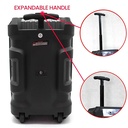 مكبر صوت GTS-1630 مع ميكروفون سلكي مدمج (ازرق) - Image 8