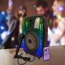 مكبر الصوت GTS-1802 بتقنية البلوتوث وإضاءة RGB مع ميكروفون سلكي - Image 7