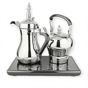 طقم DENX DX3410 الكهربائي للقهوة والشاي 1600 واط ستانلس ستيل 304 - Image 1