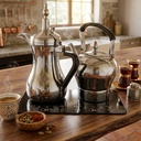 طقم DENX DX3410 الكهربائي للقهوة والشاي 1600 واط ستانلس ستيل 304 - Image 3