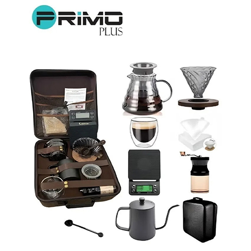 شنطة قهوة متكاملة 12 قطعة primo plus PR500 طقم باريستا احترافي للسفر - Image 8