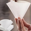 فلاتر قهوة Primo Plus V60 بيضاء 100 حبة نقاوة عالية وطعم أكثر صفاءً - Image 4