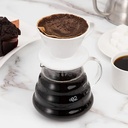 إبريق تقديم قهوة V60 زجاجي 600 مل سيرفر مقاوم للحرارة بتصميم عصري - Image 6