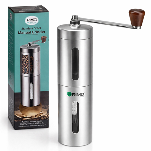 مطحنة بريمو بلس PR109 اليدوية ستانلس ستيل 304 لطحن طازج واحترافي - Image 4