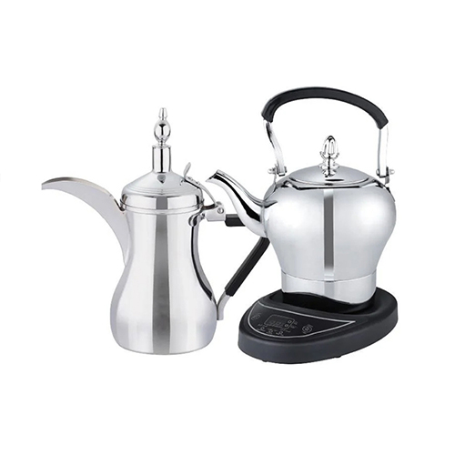 طقم primo plus PR622 للشاي والقهوة 800 واط مع قاعدة ديجيتال ذكية - Image 3