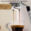 ماكينة تحضير القهوة 2 في 1 DENX DX3417 بضغط 20 بار وسعة 1000 مل - Image 6