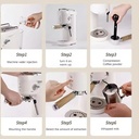 ماكينة تحضير القهوة 2 في 1 DENX DX3417 بضغط 20 بار وسعة 1000 مل - Image 14