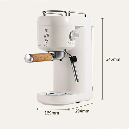 ماكينة تحضير القهوة 2 في 1 DENX DX3417 بضغط 20 بار وسعة 1000 مل - Image 16