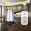 غلاية قهوة كهربائية DENX DX2086 ستانلس ستيل 650 واط 0.5 لتر - Image 6