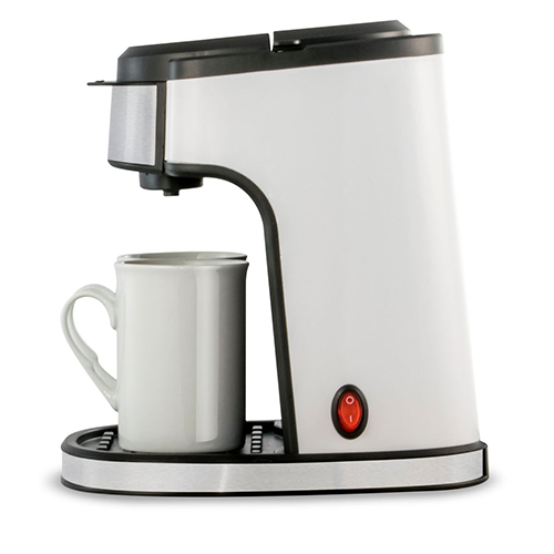 ماكينة قهوة DENX DX3413 بالتنقيط 450 واط، فلتر دائم، كوبين بورسلين - Image 3