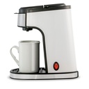 ماكينة قهوة DENX DX3413 بالتنقيط 450 واط، فلتر دائم، كوبين بورسلين - Image 3