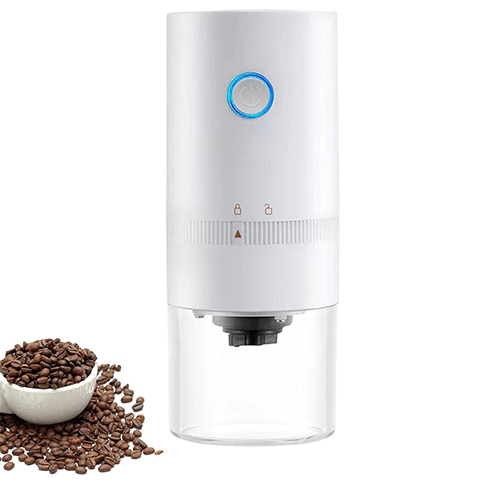 مطحنة قهوة محمولة Primo Plus اللون ابيض - Image 1