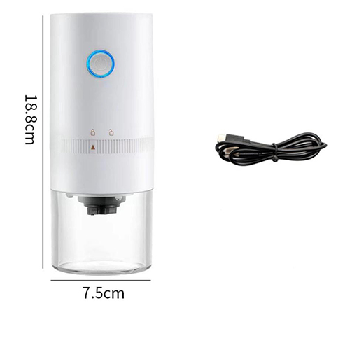 مطحنة قهوة محمولة Primo Plus اللون ابيض - Image 3