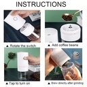 مطحنة قهوة محمولة Primo Plus اللون ابيض - Image 8