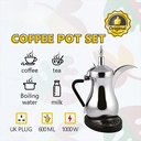 غلاية قهوة DX2046 بقوة 800 واط وسعة 1 لتر لتحضير مشروباتك الساخنة - Image 4