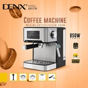 ماكينة صنع القهوة والإسبريسو DENX DX1770 بقوة 850 واط وسعة 1.6 لتر - Image 13