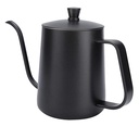 ابريق تقطير بعنق طويل للقهوة بسعة 600 مل من الفولاذ المقاوم للصدأ. - Image 1