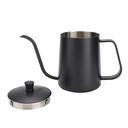 ابريق تقطير بعنق طويل للقهوة بسعة 600 مل من الفولاذ المقاوم للصدأ. - Image 7