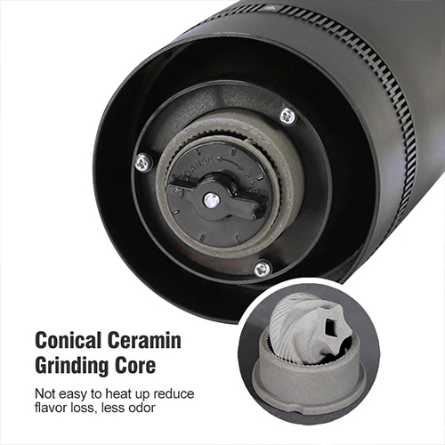 مطحنة قهوة محمولة Primo Plus اللون اسود - Image 9