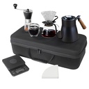 طقم تحضير قهوة مقطرة 7 قطع شنطة سفر متكاملة مع ميزان - Image 1