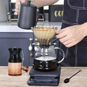 طقم تحضير قهوة مقطرة 7 قطع شنطة سفر متكاملة مع ميزان - Image 17