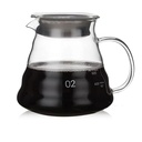 إبريق القهوة V60 من الزجاج المقاوم للحرارة بسعة 500 مل - Image 3