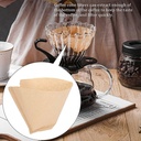 ورق فلتر القهوة من Primo Plus مكون من 100 قطعة لتصفية وتنقية القهوة من الشوائب ( باللون البني ) - Image 11