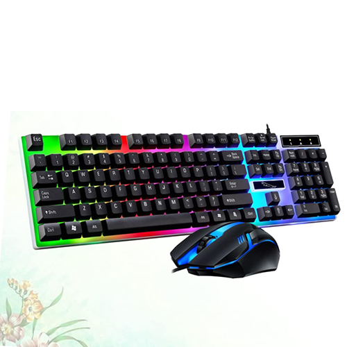 مجموعة لوحة مفاتيح وماوس للألعاب بإضاءة RGB - Image 5