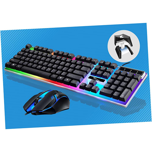 مجموعة لوحة مفاتيح وماوس للألعاب بإضاءة RGB - Image 8