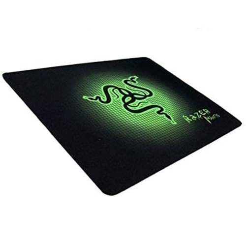 لوحة ماوس ألعاب مطاطية مربعة الشكل بتصميم ثعبان وحافة مقفلة - Image 2