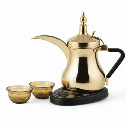 دلة قهوة عربية كهربائية دينكس DX3807  سعة 600  مل بتصميم تراثي فاخر