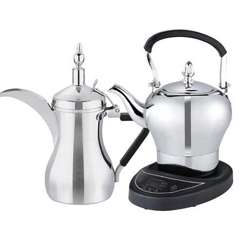 طقم primo plus PR622  للشاي والقهوة 800  واط مع قاعدة ديجيتال ذكية