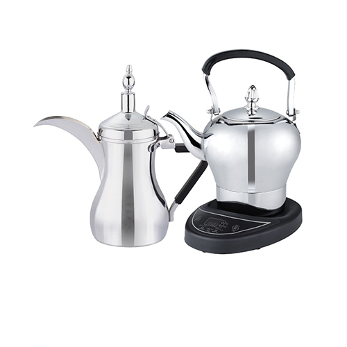 مجموعة الشاي والقهوة DENX DX2066 بقوة 800 واط مع سعة 1 لتر لدلو القهوة، و 1.2 لتر لدلو الشاي