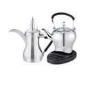 مجموعة الشاي والقهوة DENX DX2066 بقوة 800 واط مع سعة 1 لتر لدلو القهوة، و 1.2 لتر لدلو الشاي